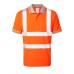 Pulsarail PR176 High Visibility Short Sleeve Polo Shirt 